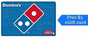 Domino's e-gift card